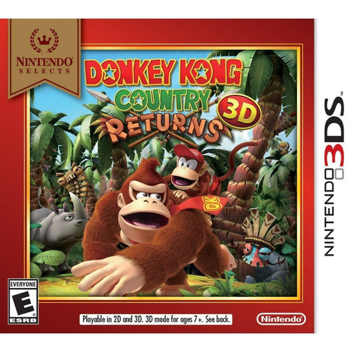 Donkey Kong Country devuelve un juego en 3D para Nintendo 3ds