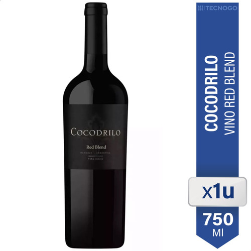 Vino Cocodrilo Red Blend 750ml 01almacen