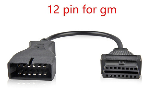 Imagen 5 de 5 de Adaptador Obd2 16 Pines A Obd Gm Daewoo 12 Pines