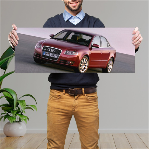 Cuadro 30x80cm Auto 2004 Audi A4 Sedan 86972 153