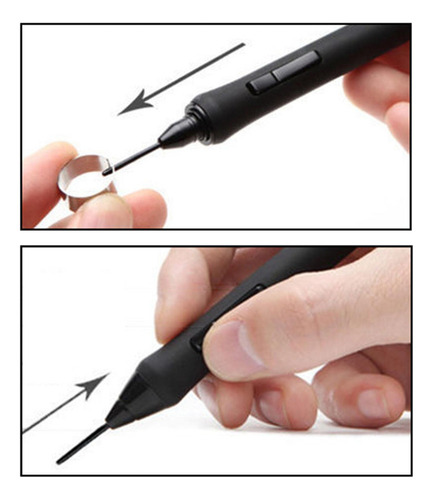 5 X 10 Pçs Caneta Recargas Gráficos Tablet Nibs Digital