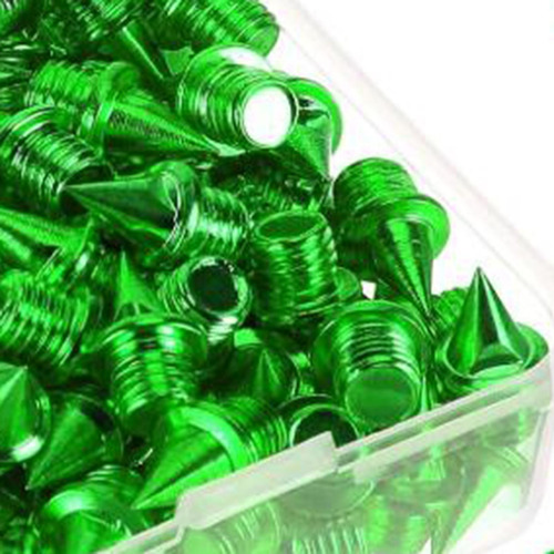 60x Clavos Para Zapatas De Pista Con Llave, De Verde