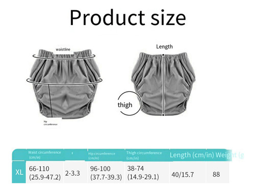 Ropa Interior Para Adultos A Prueba De Fugas, Funda De Sg