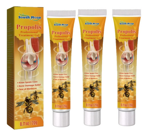 3 Unidades De Gel De Tratamiento Profesional Bee Venom