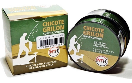 Chicotes Grilon Super Control Trafilado 0.35/0.70mm X 16unid