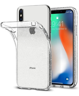 Apple iPhone X Spigen Liquid Crystal Glitter Carcasa Case