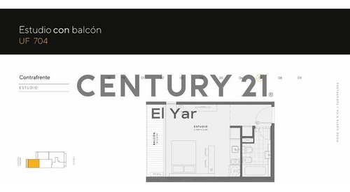 Imagen 2 de 13 de Venta De Pozo Moderno Mono Contrafrente C/ Balcon 33m2 Palermo Apto Profesional