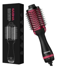 Cepillo Secador Cabello Eléctrico Sasha Oval Peine Secadora Aire Alisador Alaciador Voluminizador