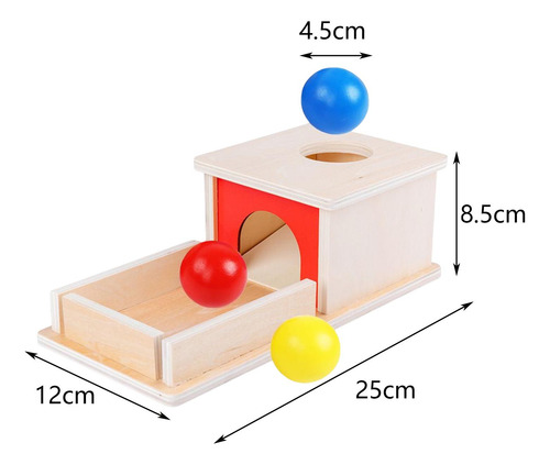 Juguete Montessori Sensorial De Madera, Regalo De