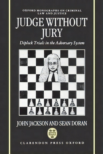 Judge Without Jury, De John Jackson. Editorial Oxford University Press, Tapa Dura En Inglés