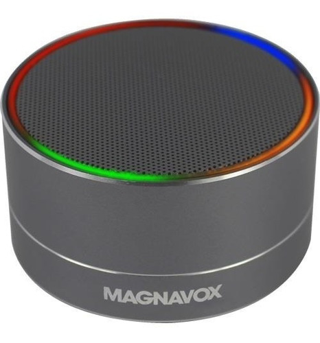 Altavoz Bocina Magnavox Portátil Bluetooth Con Luz Rgb