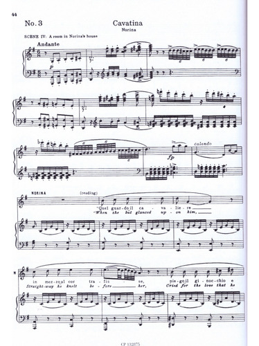 Don Pasquale: Ricordi Opera Completa Per Canto E Pianoforte.
