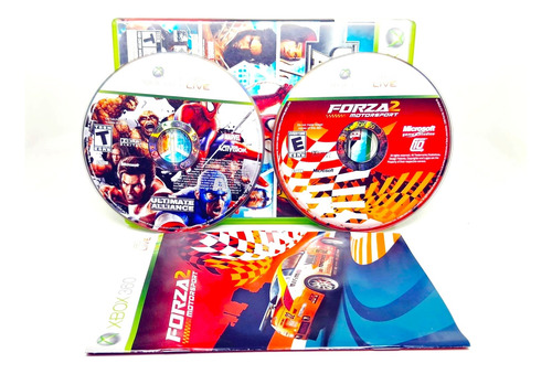Marvel Ultimate Alliance Y Forza Motorsport 2 Xbox 360 (Reacondicionado)