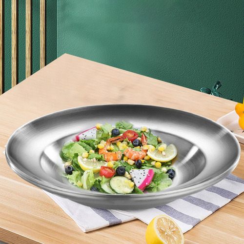 New,. Conjunto De Platos Para Servir Elegantes De Doble
