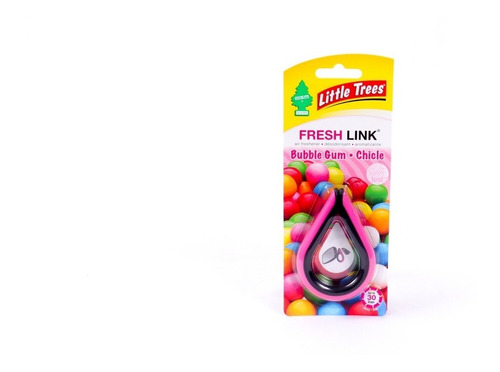 Imagen 1 de 1 de Ambientador Para Autos Clip Link Bubble Gum Little Trees