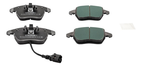 Balata Delantera Bioceramic Vw Beetle, Jetta, Audi A1, A3
