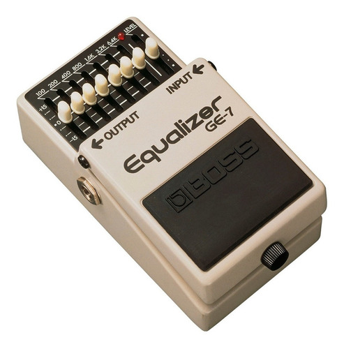 Imagen 2 de 2 de Pedal de efecto Boss Graphic Equalizer GE-7 gris