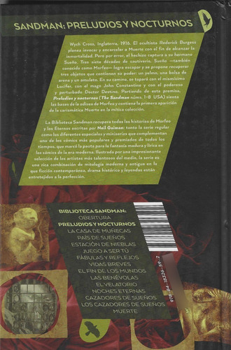 Imagen 2 de 3 de Sandman Vol. 01: Preludios Y Nocturnos (biblioteca Sandman)