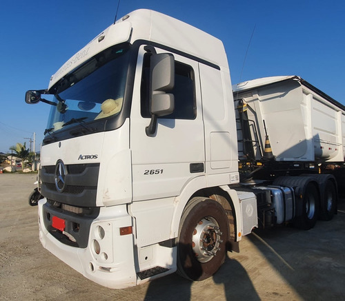 Imagem 3 de 15 de Mb Actros 2651 6x4 Ano 2018 A $ 398 Mil