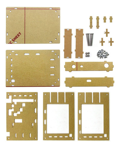 Diymore Estuche Para Osciloscopio, Kit De Bricolaje De 2.4 P