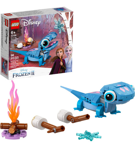 Lego Disney Bruni El Personaje Edificable De Salamander Un