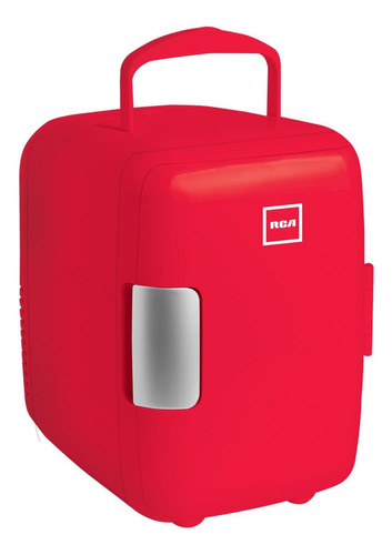 Mini Refrigerador 6 Latas 4 Litros 45 Watts Rojo Rc-4r Rca