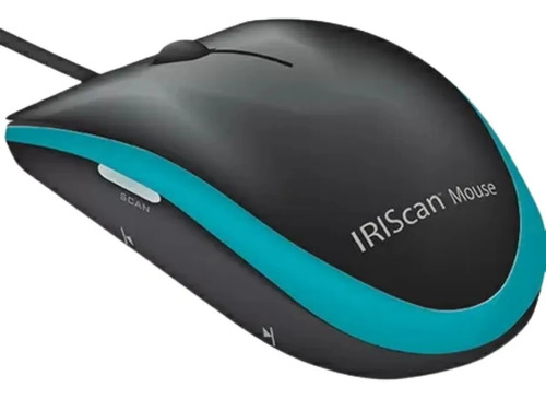 Escaner Mouse Iriscan 2 En 1 Usb Scan Ocr Color Negro