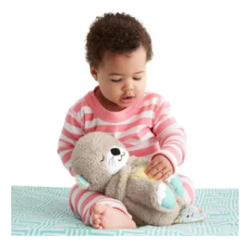 1pc Nutria De Peluche Fisher-price, Con Sonido Y Luces