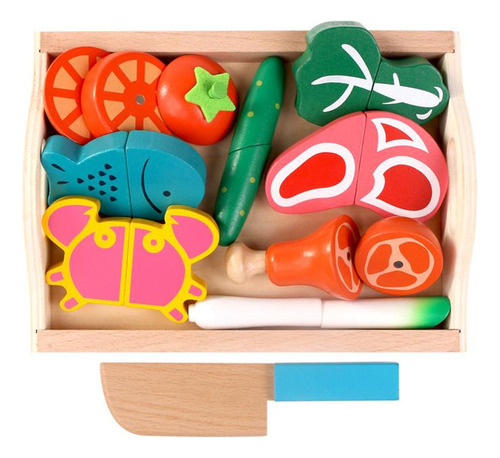 De Set De Comida De Frutas Para Juguetes De Cocina
