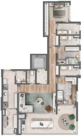 Imagem 18 de 30 de Apartamento À Venda No Bairro Perdizes - São Paulo/sp - O-24830-41095