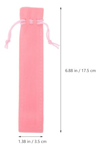 Estuche Para Lápices Con Cordón, Funda, Bolsa Terciopelo, So
