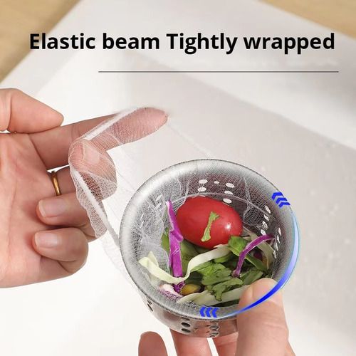 Filtro De Basura Para Fregadero, Limpieza Desechable Antiblo