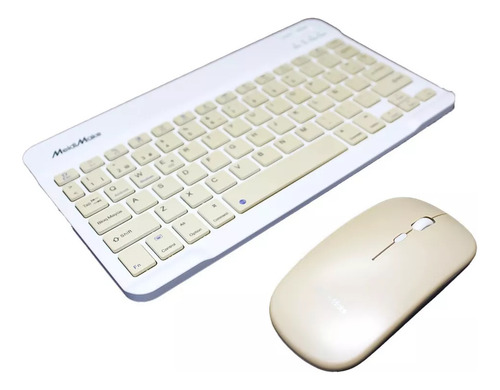 Teclado + Mouse (set) Wireless Recargable Mk110 Inalambrico