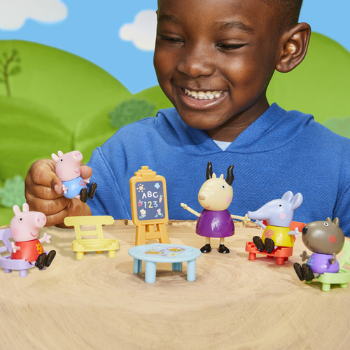Set De Juego La Guardería De Peppa Pig, 5 Figuras, +3 Años