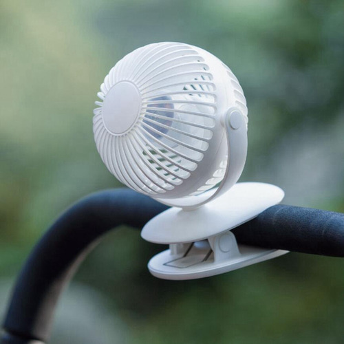 Miniventilador De Sobremesa Para Cochecito De Bebé De 720°,