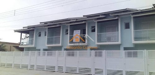 Casa Com 2 Dormitórios À Venda, 105 M² Por R$ 320.000,00 - Massaguaçu - Caraguatatuba/sp - Ca0426