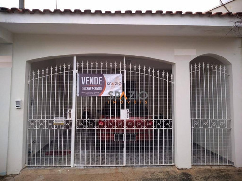 Imagem 1 de 15 de Linda Casa Com 2 Dormitórios À Venda, 100 M² Por R$ 270.000 - Parque Mãe Preta - Rio Claro/sp - Ca0475