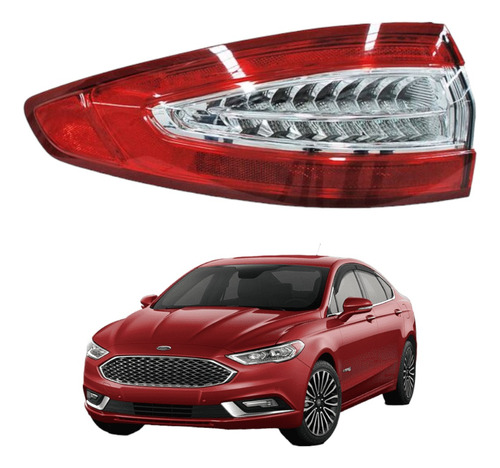 Calavera Ford Fusion 2013 - 2016 4p S/se Ext Leds Izq