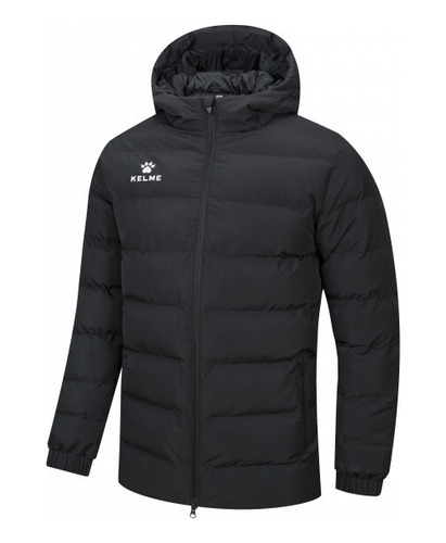 Campera Parka De Abrigo Kelme Negra