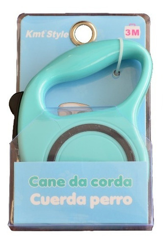 Correa De Cuerda Retractil Para Perro O Gato 3 Metros 25lbs