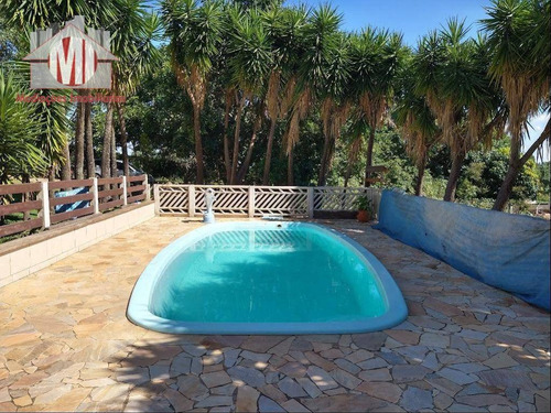 Imagem 19 de 28 de Linda Chácara Com 03 Dormitórios, Sendo 02 Suítes, Piscina, Próximo Ao Asfalto, À Venda, 1950 M² Por R$ 485.000 - Zona Rural - Pinhalzinho/sp - Ch0925