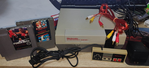 Nintendo Nes Mas Punch Out Mario Bros Completo Original