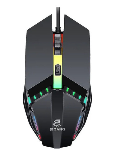 Mouse Alámbrico Gamer Luz Rgb Jeqang Jm - 530