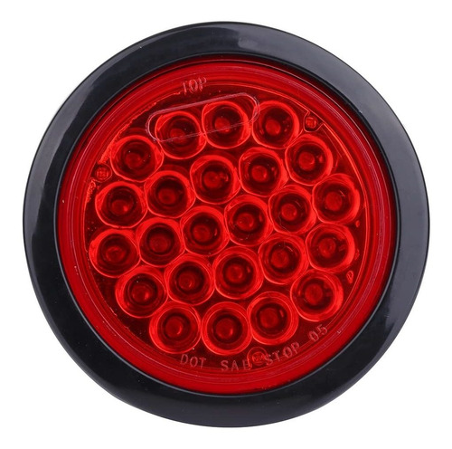 Lbrst Luz Marcador Led Redonda 4  Para Remolque Camion 2