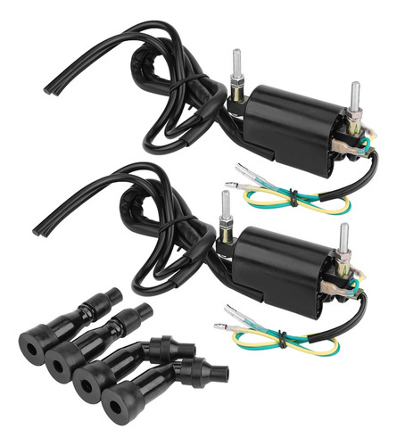 Imagen 9 de 9 de 2pcs Bobina De Encendido 12v Para Kawasaki Kz Suzuki Gs Hond