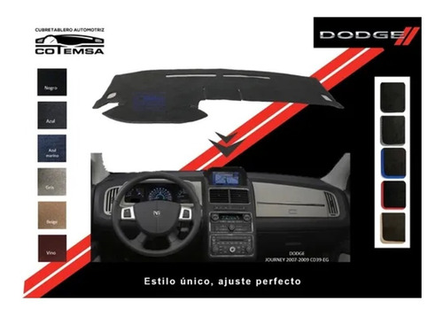 Cubretablero Automotriz Dodge Journey 2007 Al 2009