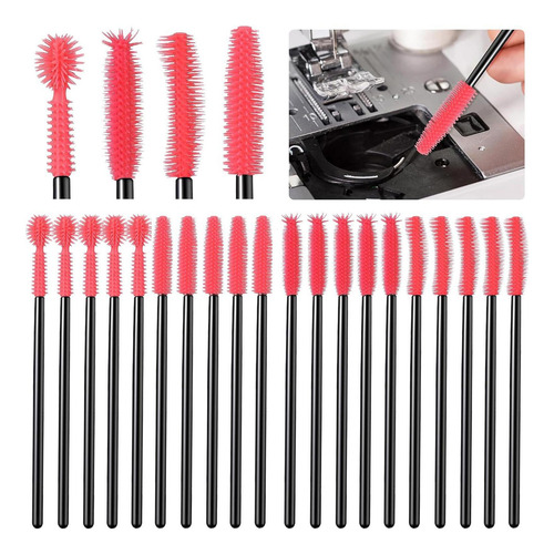 20x Cepillos De Limpieza Para Máquinas De Coser Palillos De