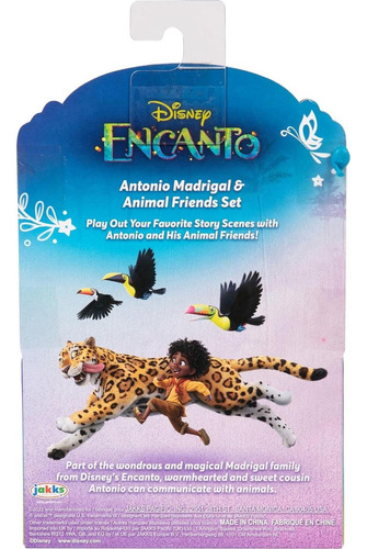Figuras Disney Encanto Jakks Antonio Y Animales
