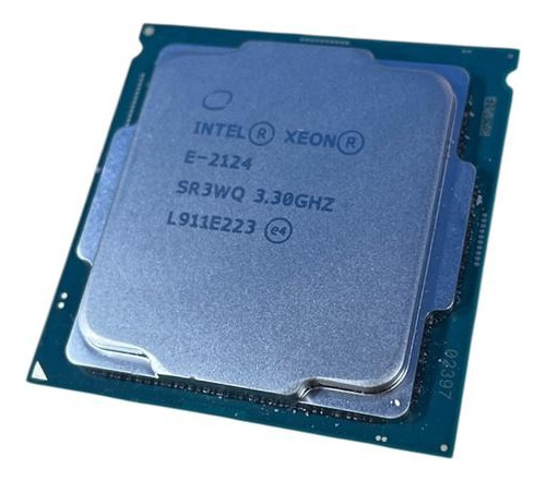 Processador Intel Xeon E-2124 Quad Core 8mb Smart 3.30ghz