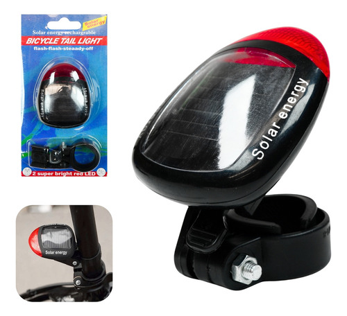 ** Luz Led Trasera For Bicicleta Lampara Solar Recargable